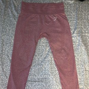 Gymshark dusty pink mark vital seamless legging
